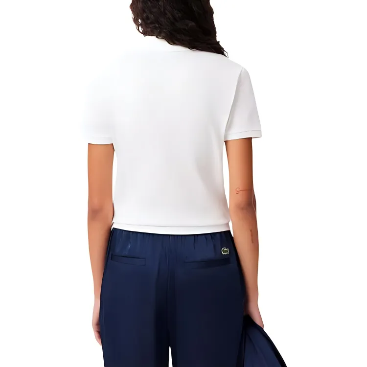 LACOSTE Polo Shirt Women's White-2