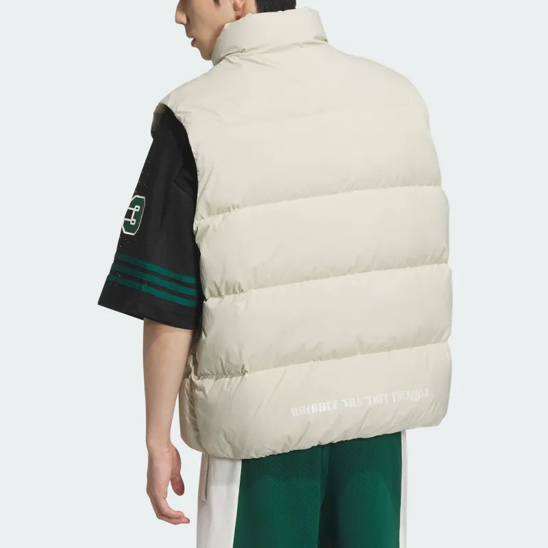 Adidas BASKETBALL Vest Men's Light Sesame Earth Gray-3