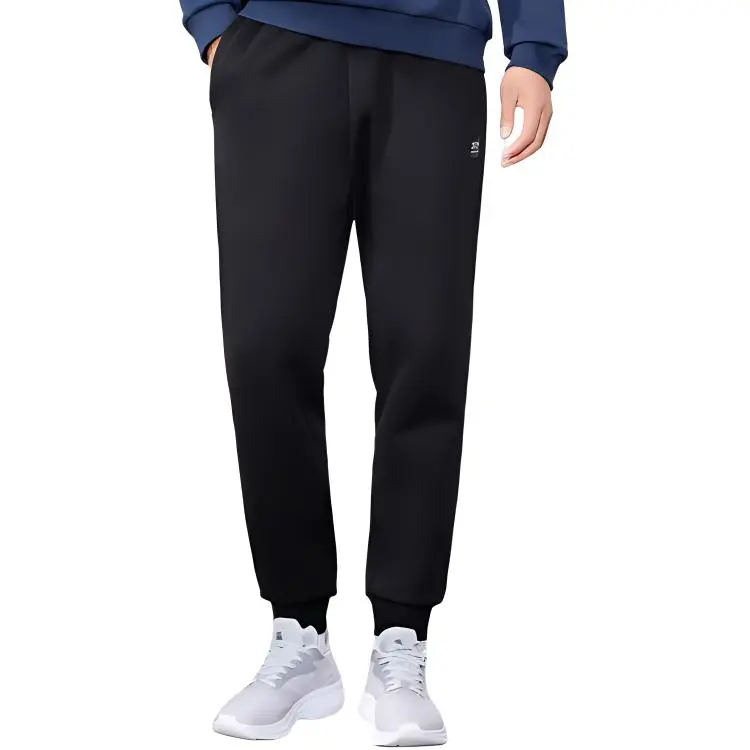 361° Knitted Sweatpants Men's Pure Black-6