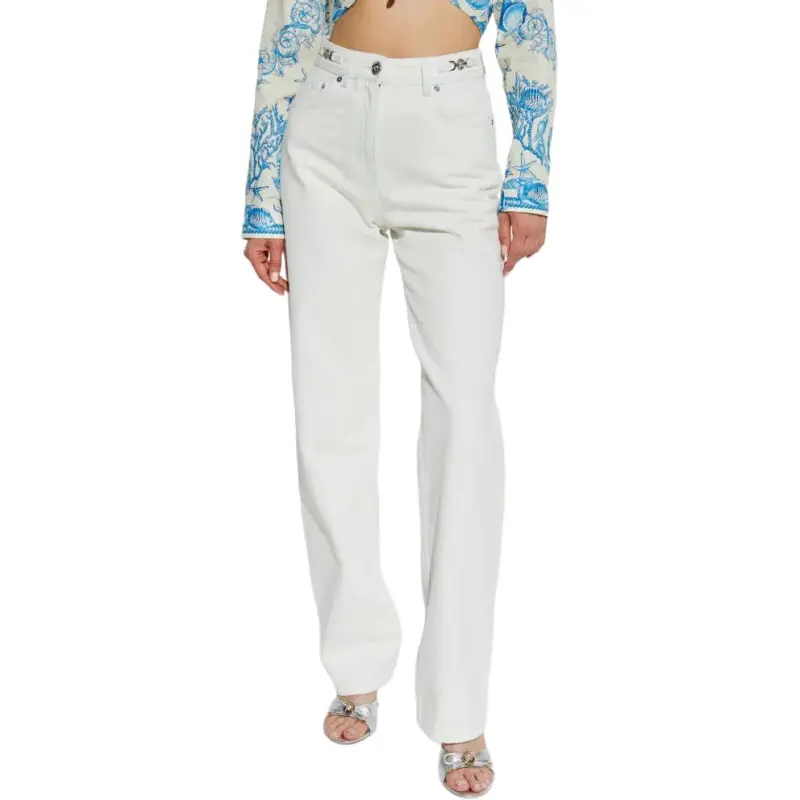 VERSACE Medusa plaque Jeans-1