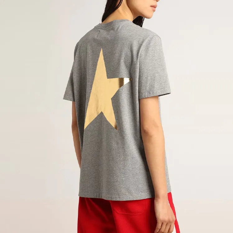 Golden Goose Star Printed Crewneck T Shirt-3
