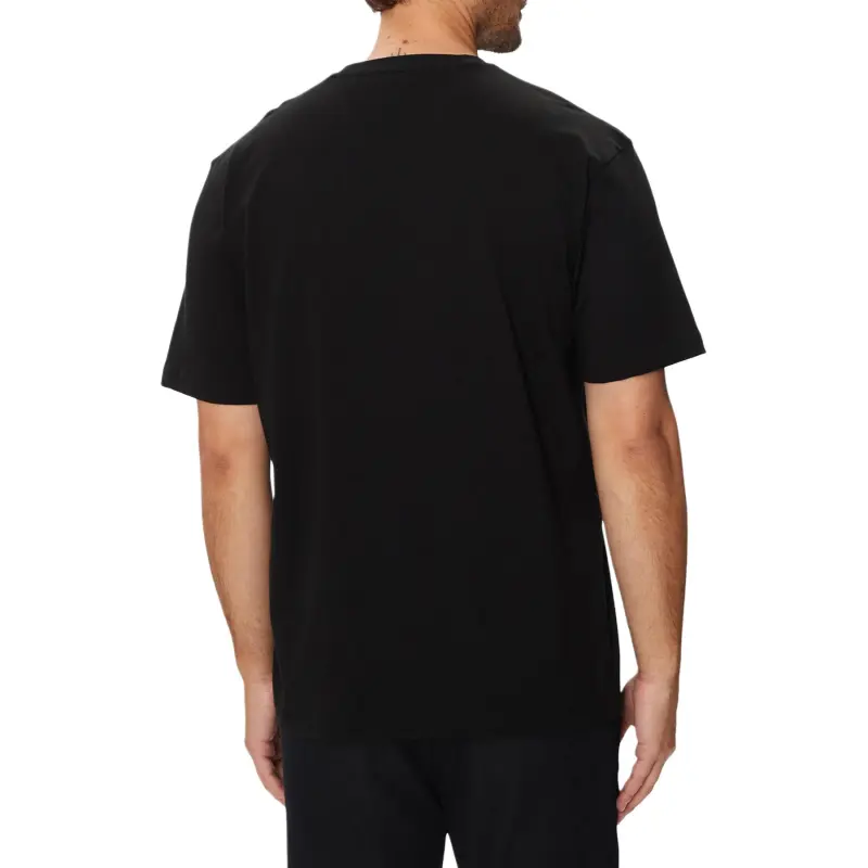 HUGO BOSS Logo Embossed Crewneck T Shirt-3