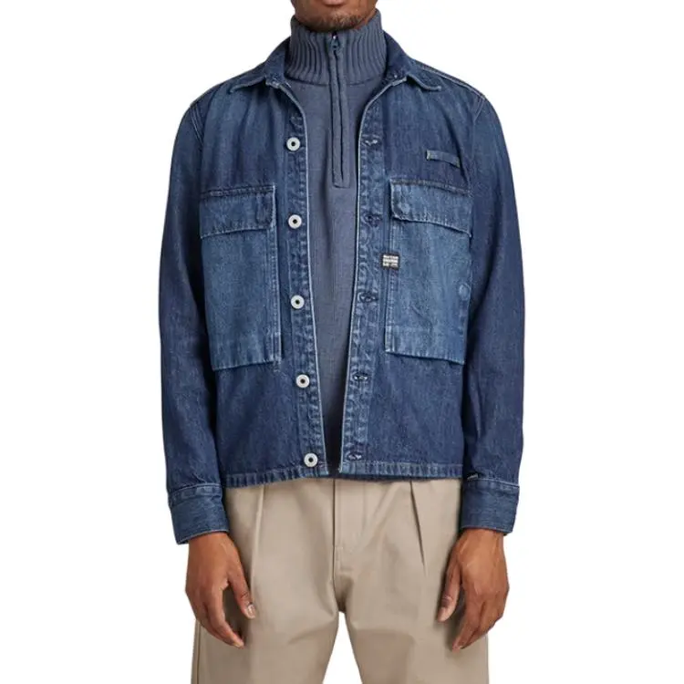 G-STAR RAW Denim Jackets Unisex Blue-1