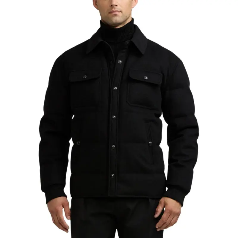 Ralph Lauren Purple Label Long-Sleeved Button-Up Jacket-1