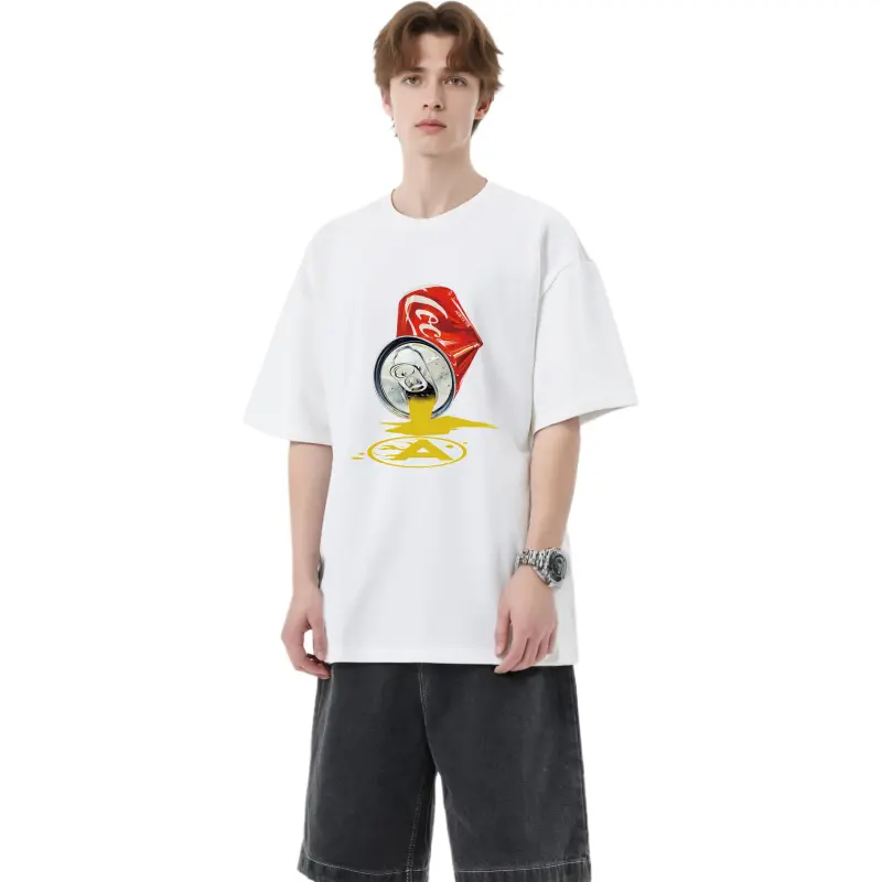 YK&YB T Shirts Unisex White-1