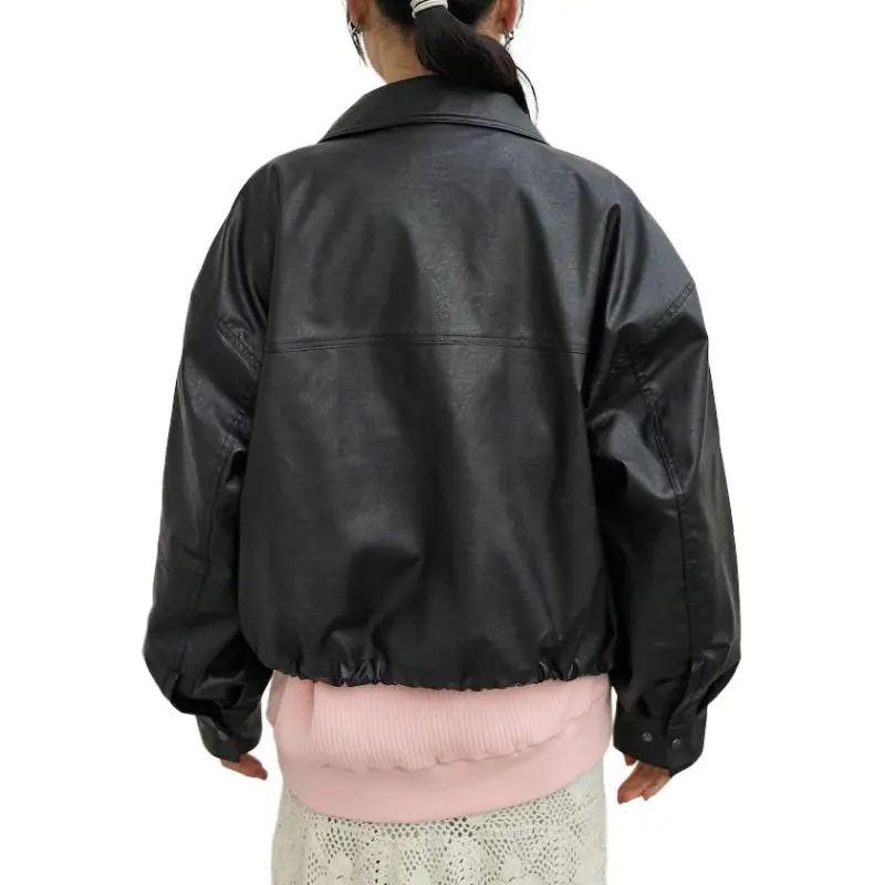 FREAK'S STORE Leather Jacket Women's Black-1