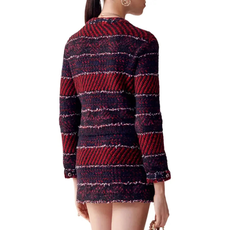 CHANEL 1986 1988 Tweed Cardigan-1