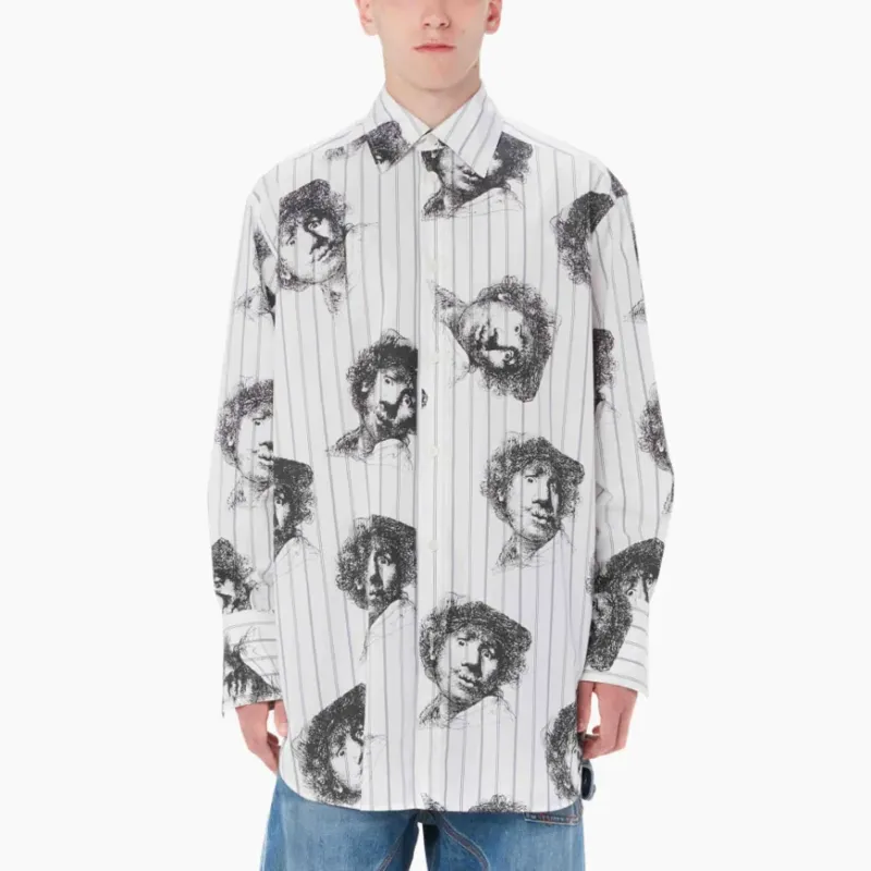 JW Anderson JW Anderson Rembrandt Shirts Unisex White-1