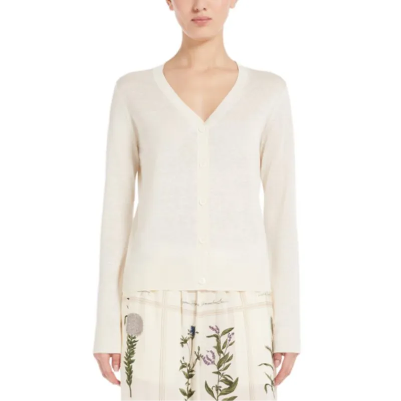 MaxMara SS25 Knitwear Women's White-1
