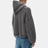 Burberry intarsia-check bomber jacket