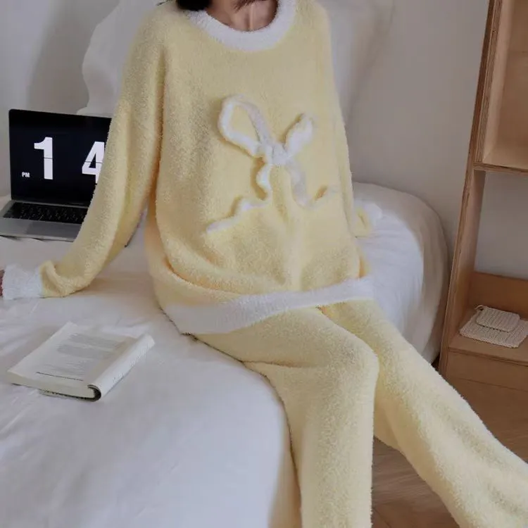 WANANNI Pajama Set Women's Custard-1