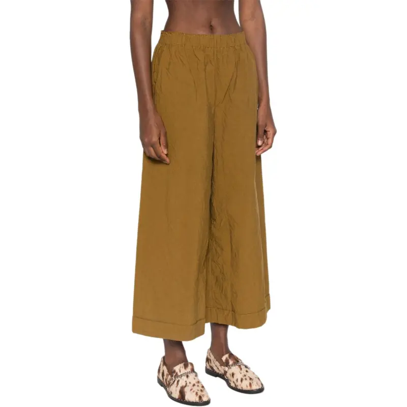 Daniela Gregis SS24 Casual Pants Women's Brandy Brown-2