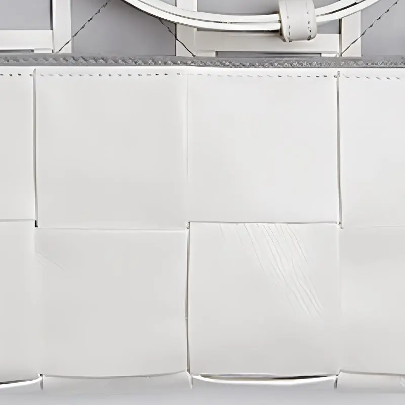 Bottega Veneta Cassette Belt Cow Leather Fanny Pack Mini Men's White-3