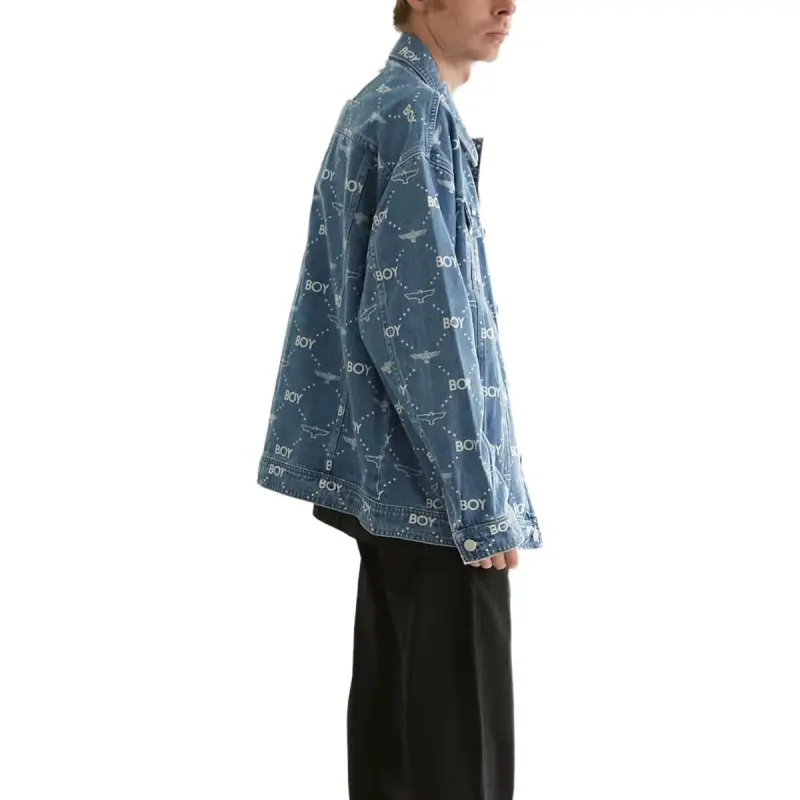 Boy London Denim Jacket Men's Indigo-3