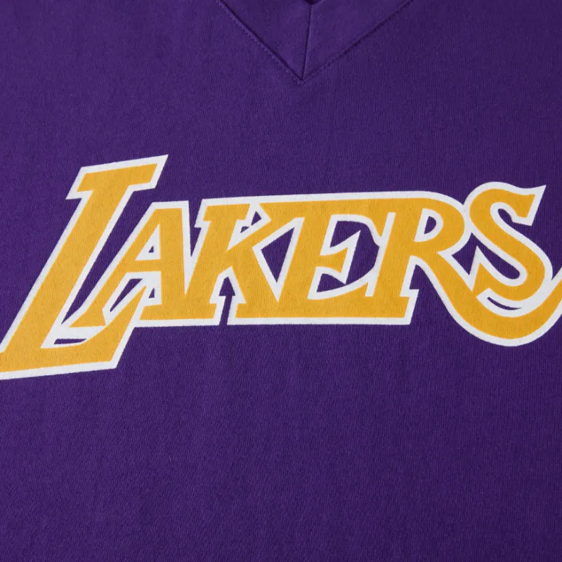 Mitchell & Ness Drop Shoulder Sleeve T Shirt Women's Purple-2