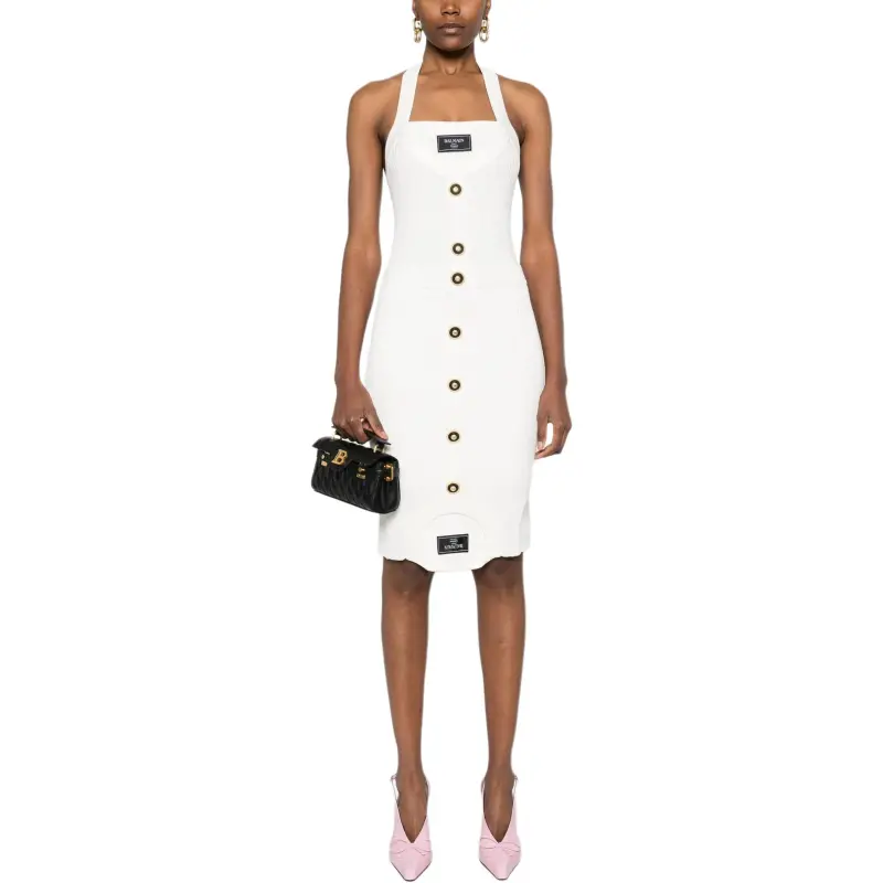 BALMAIN Optical Illusion Mini Skirt-1