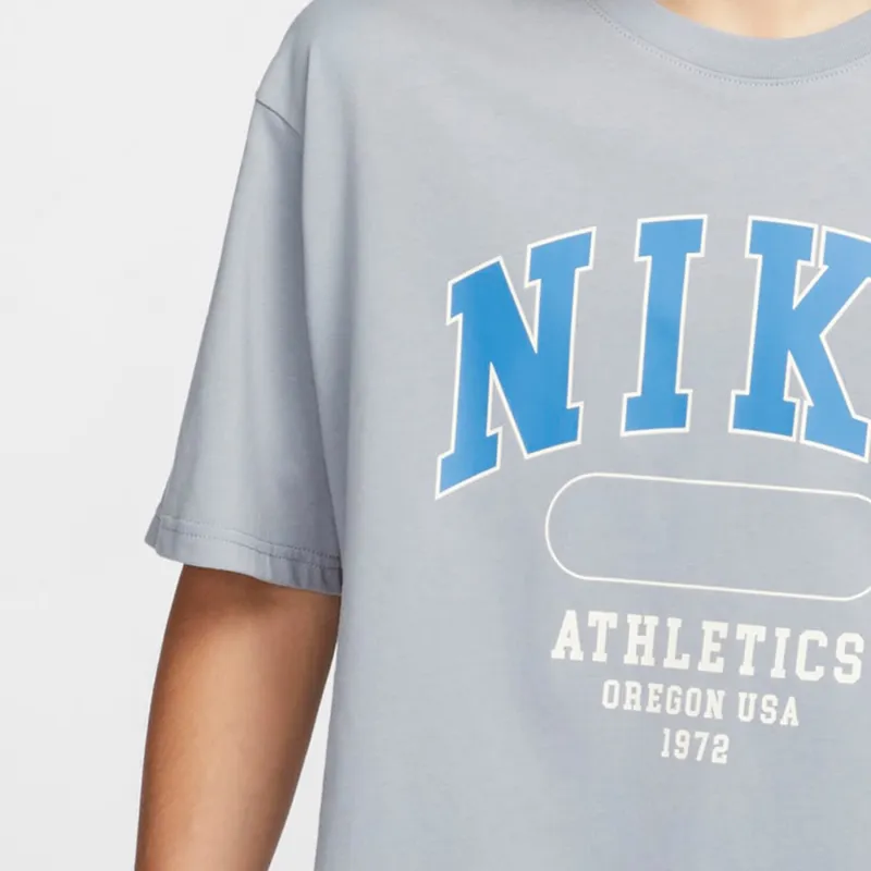 Nike T Shirts Men Gray-4