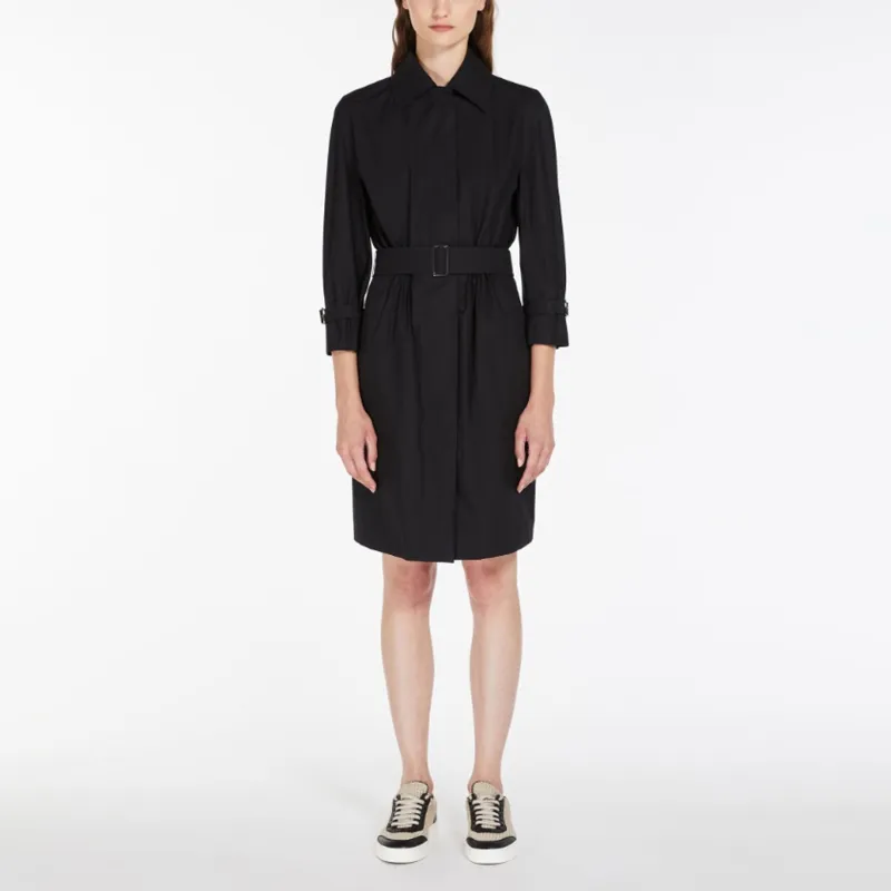 MaxMara Long Sleeved Dresses Women's Black-1