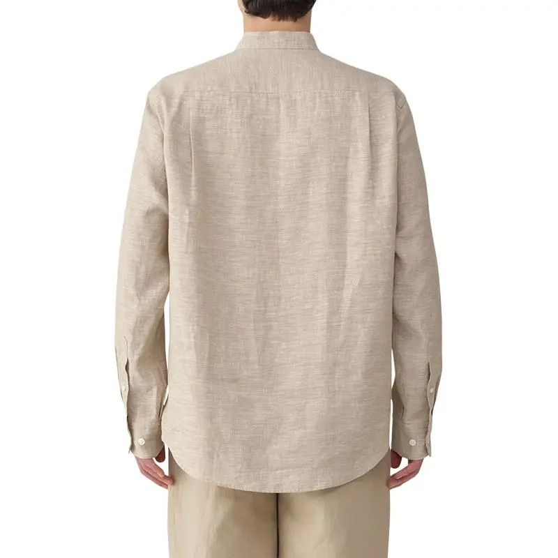 MUJI Hemp Collection Shirts Men-3