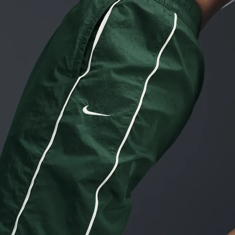 Nike Windrunner Knitted Sports Pants Women's Canyon Green/Sail-4