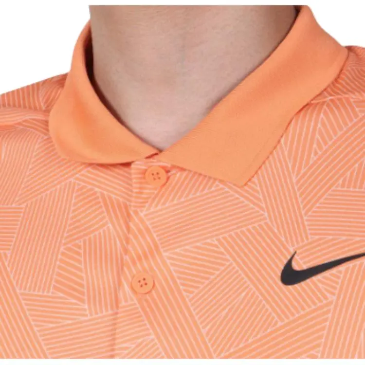Nike Polo Shirts Men Orange-4