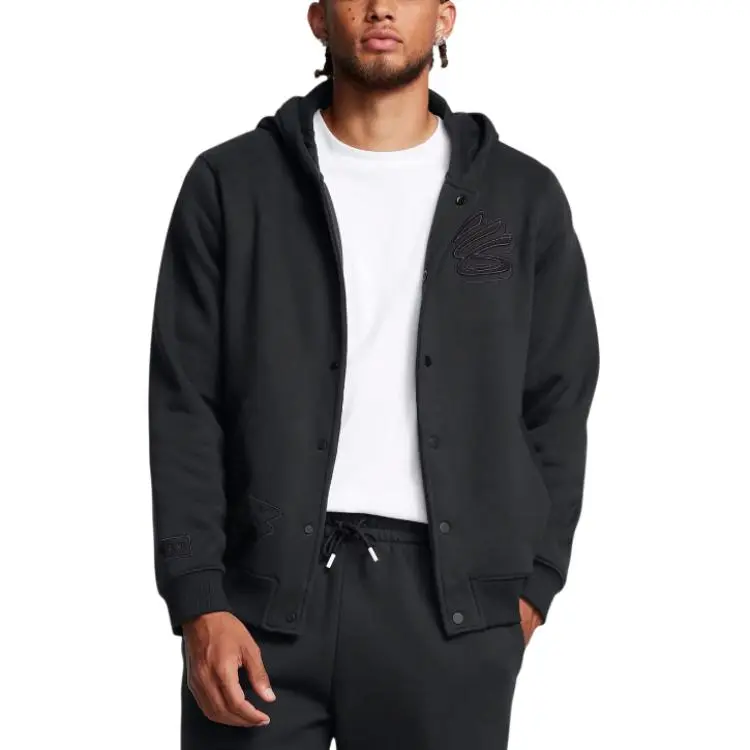 Under Armour Curry Jackets Coats Men's Black-2