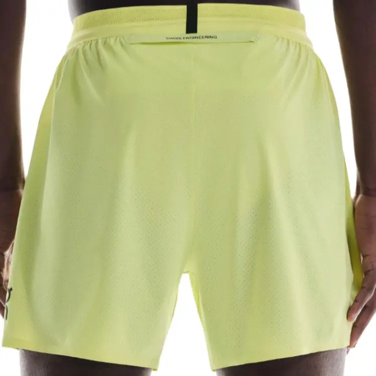 On Performance Sports Shorts Men's Lemon-3