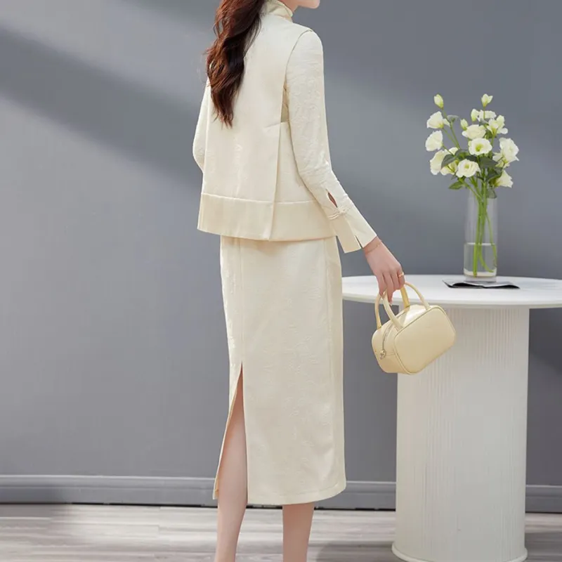 Fele.d Two Piece Skirt Sets Women's-5