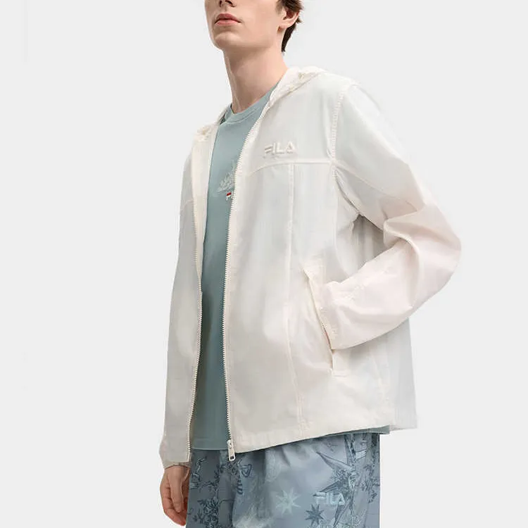 FILA Jackets Coats Men's Heron White-3