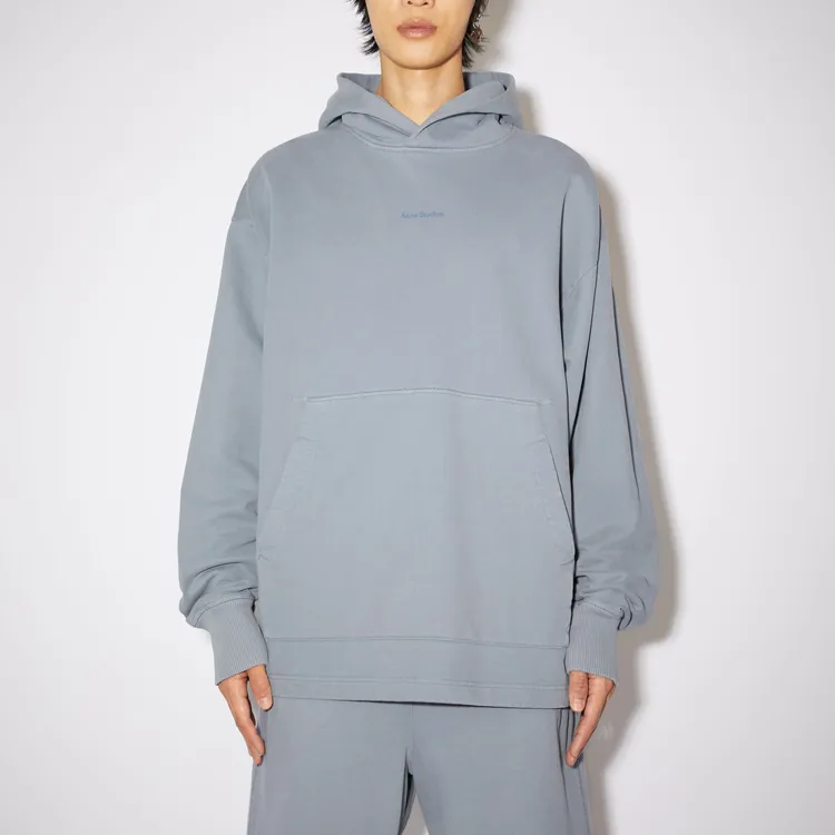 Acne Studios Logo Printed Long Sleeved Hoodie-1