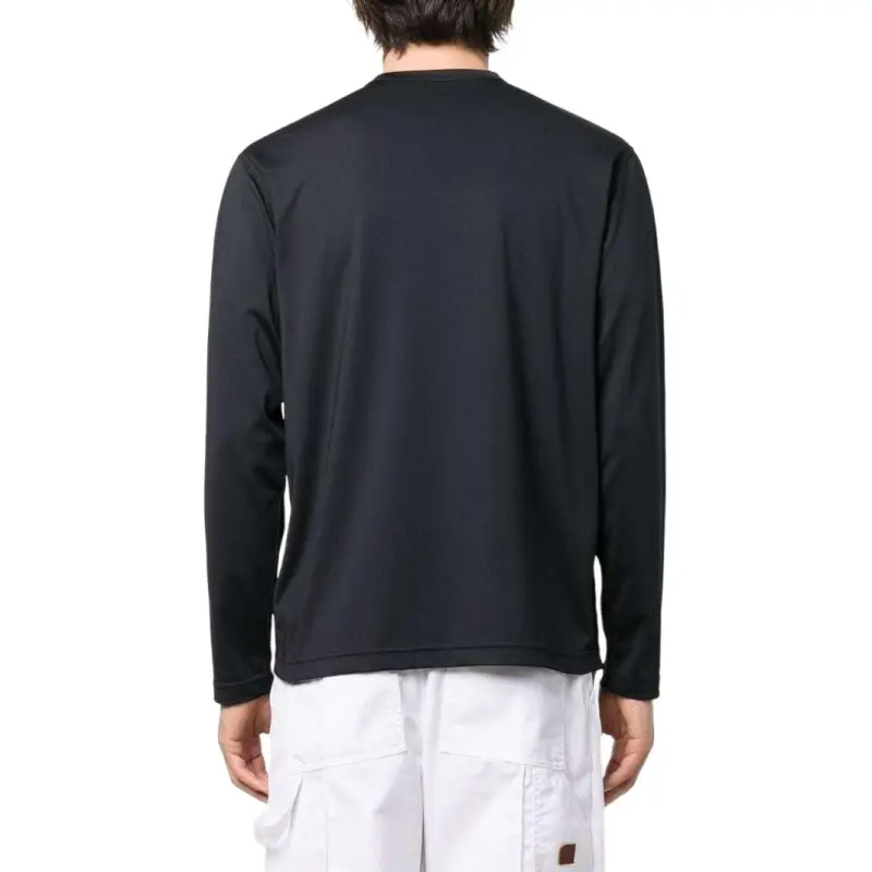 JIL SANDER + Logo print Crew neck Jersey Top-4