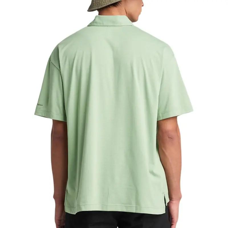Timberland Polo Shirt Men's Green Bay Color-3