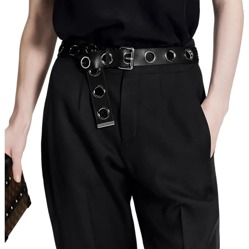LOUIS VUITTON Monogram Adjuster Carrot Pants-4