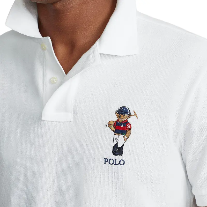 Polo Ralph Lauren Polo Shirt Men's White-4