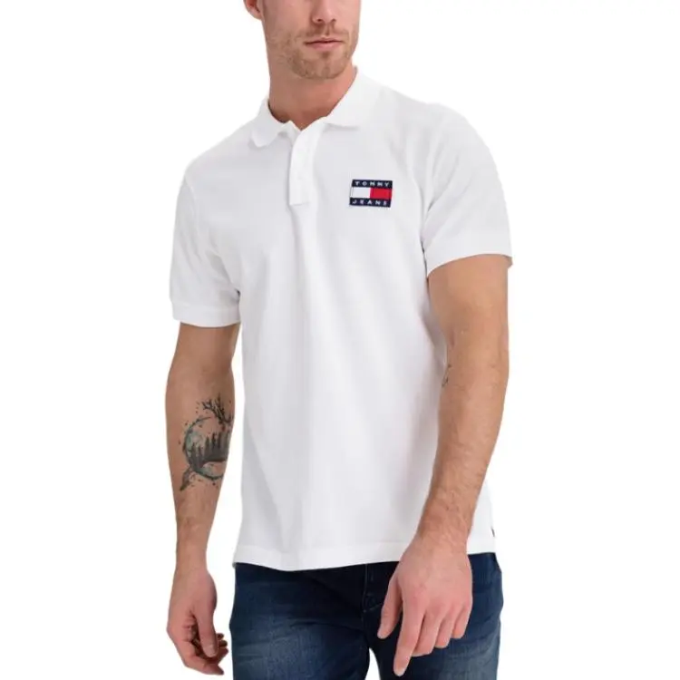 Tommy Hilfiger Polo Shirt Men's White-4