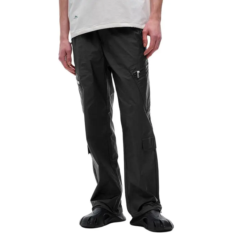 Alps 2025 Summer Cargo Pants Unisex Black-1