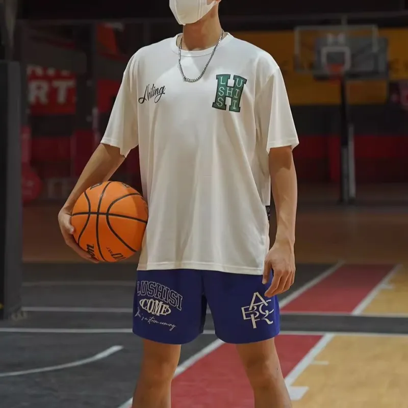 LUSHISI Basketball Shorts Unisex-1