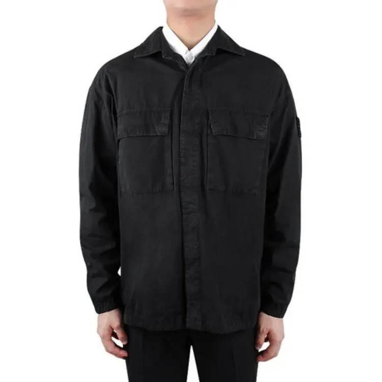 STONE ISLAND Jackets & Coats Men's Washed Black-2