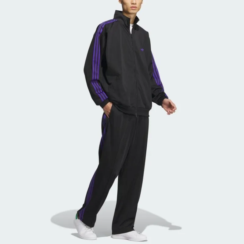 Adidas Originals BECKENBAUER FW24 Sports Pants Unisex Black-3
