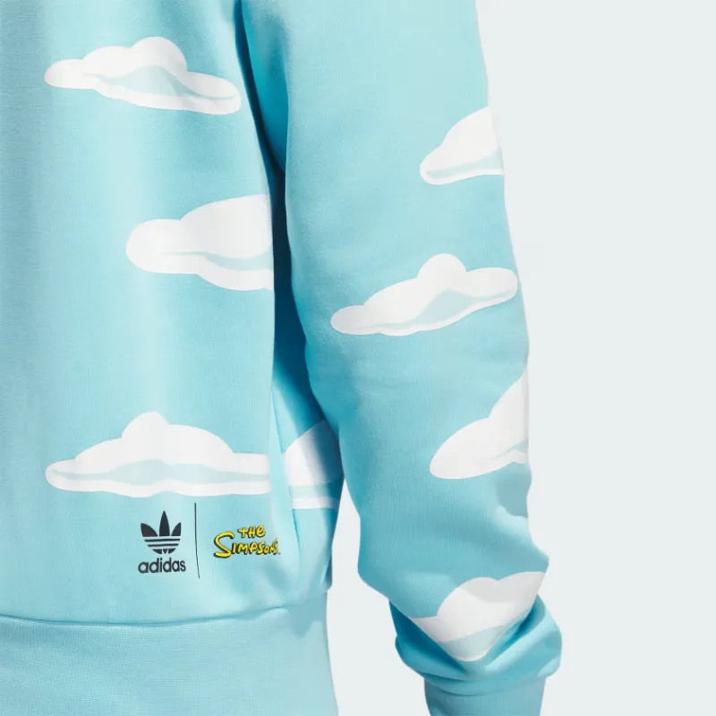 大人気コラボ！☆ADIDAS X SIMPSONS CLOUD ALLOVER PRINT HOODIE adidas adidas x Simpsons Cloud Allover Print Hoodie 90.00