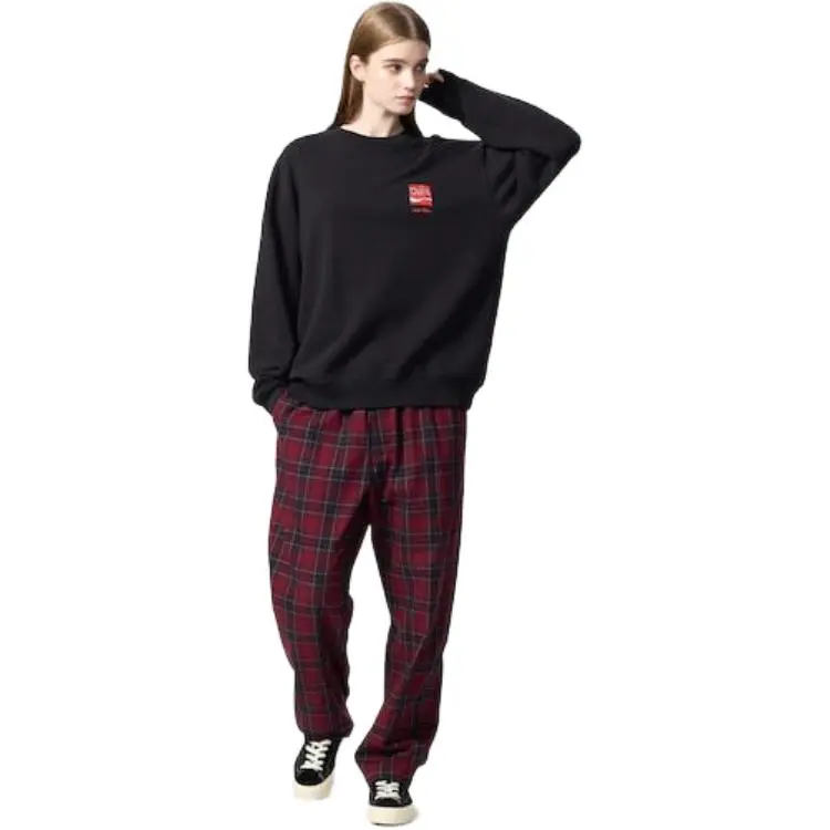 Keith Haring X Coca cola X UNIQLO Keith Haring X Coca Cola Collaboration Sweatshirts Unisex Black-2