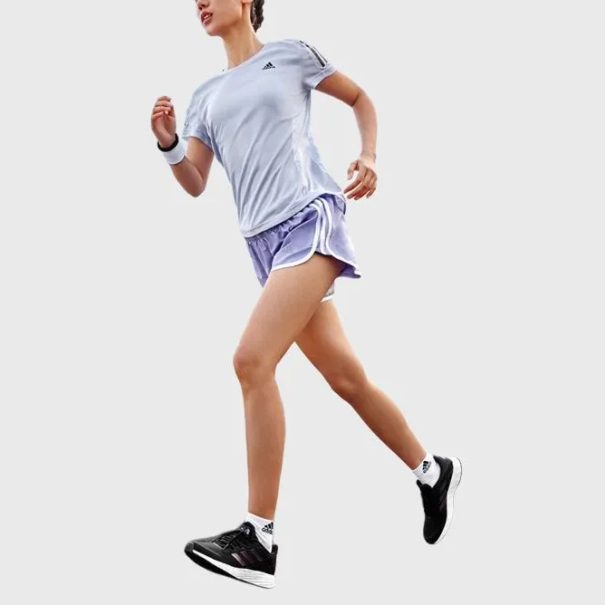 Adidas Sports Shorts Women's Light Purple-3