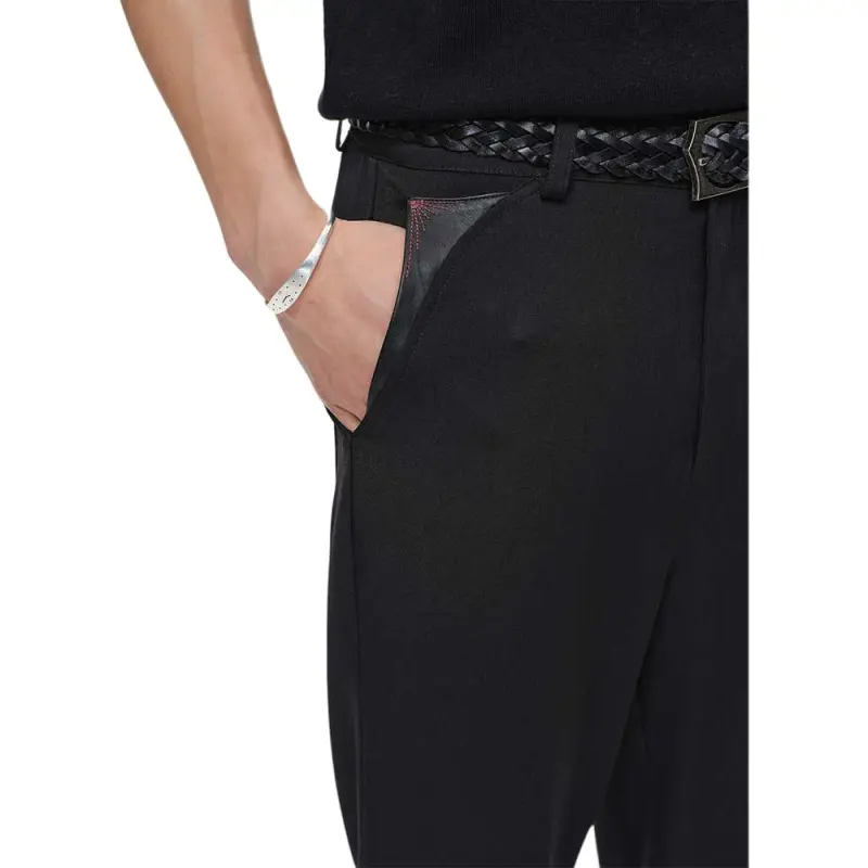 CATSSTAC Casual Pants Unisex Black-3