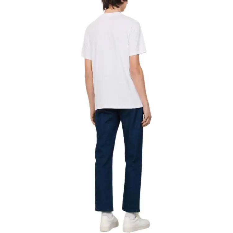 Sandro T Shirts Men White-1