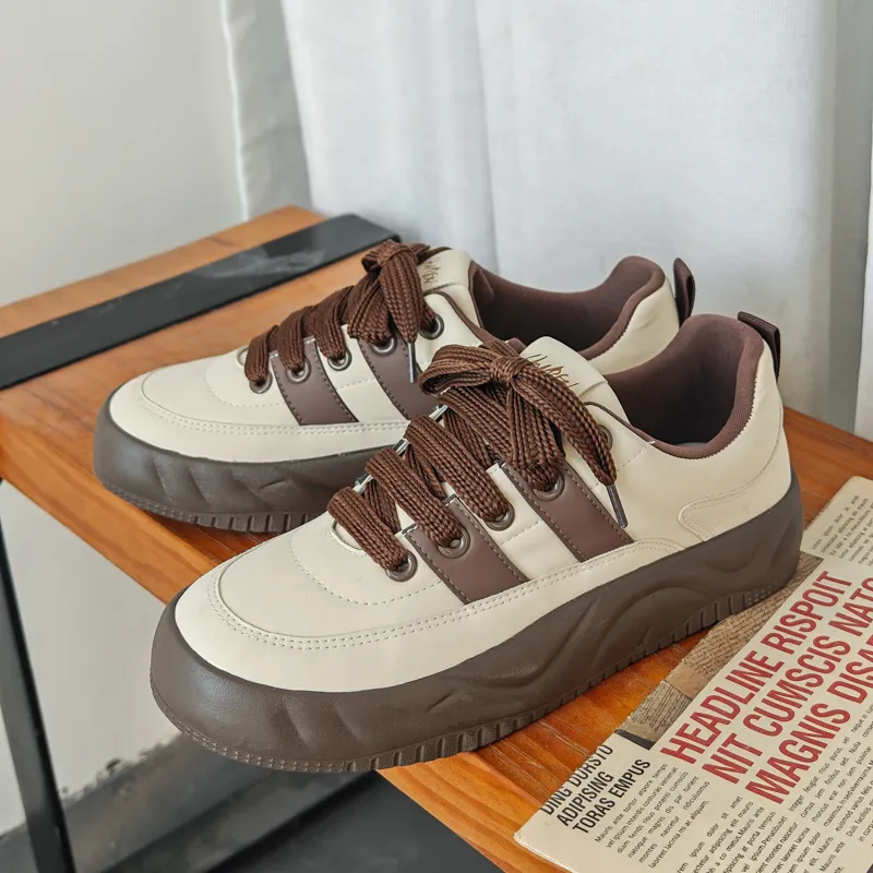 M.M Party Slip Resistant Low Top Skateboard Shoes Men's-2
