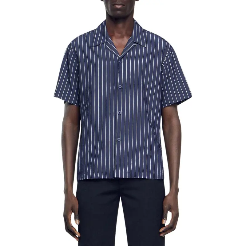 Sandro Shirts Men Blue-3