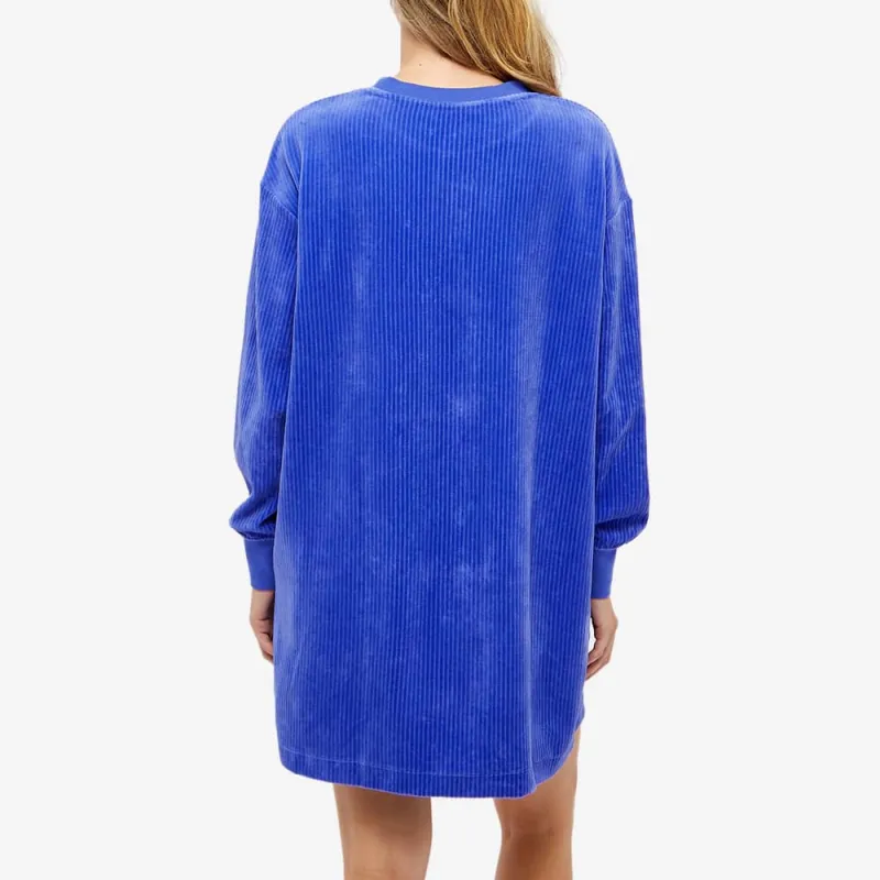 Nike Long-Sleeved Dresses Women's Blue-2