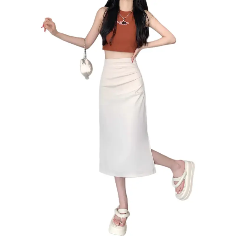 Gentle Welcome Casual Long Skirt Women's-4