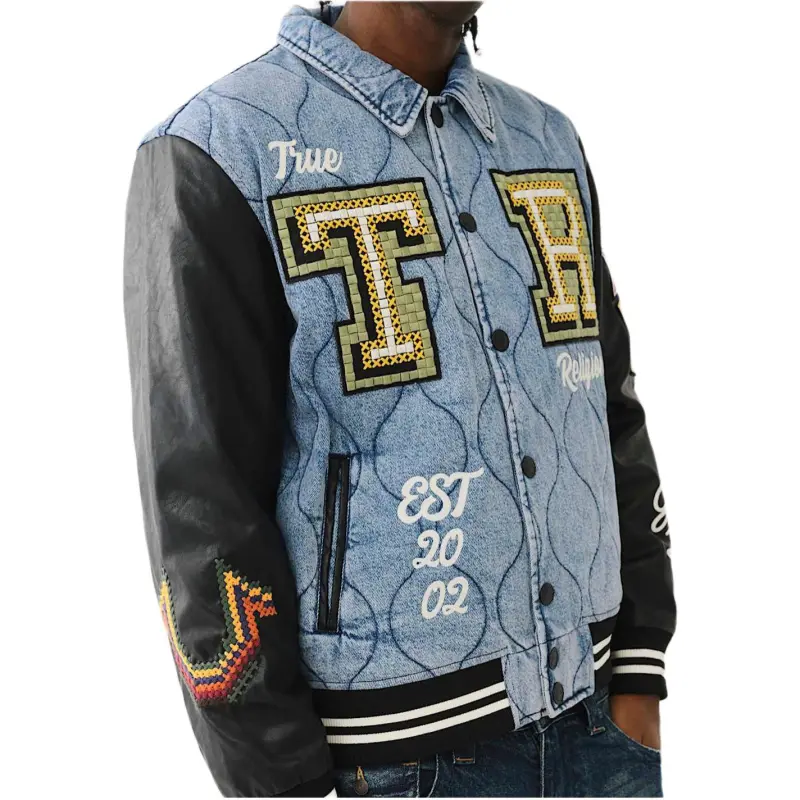 TRUE RELIGION Denim Jacket Men's Blue-2