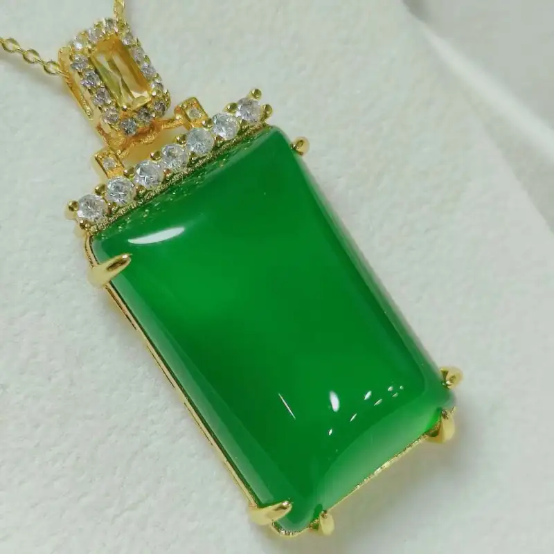 Gifts Chalcedony Necklaces Unisex-7
